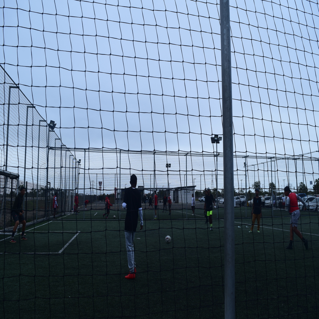 Picture of teams playing